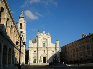 Esterno della Basilica di Loreto